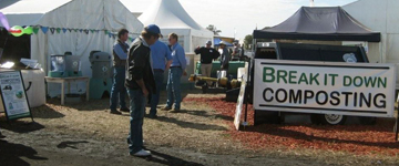 Break It Down Composting and Growing Solutions at AgQuip 2009.