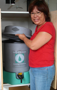Sharon Tamanaha and a Growing Solutions Compost Tea System10